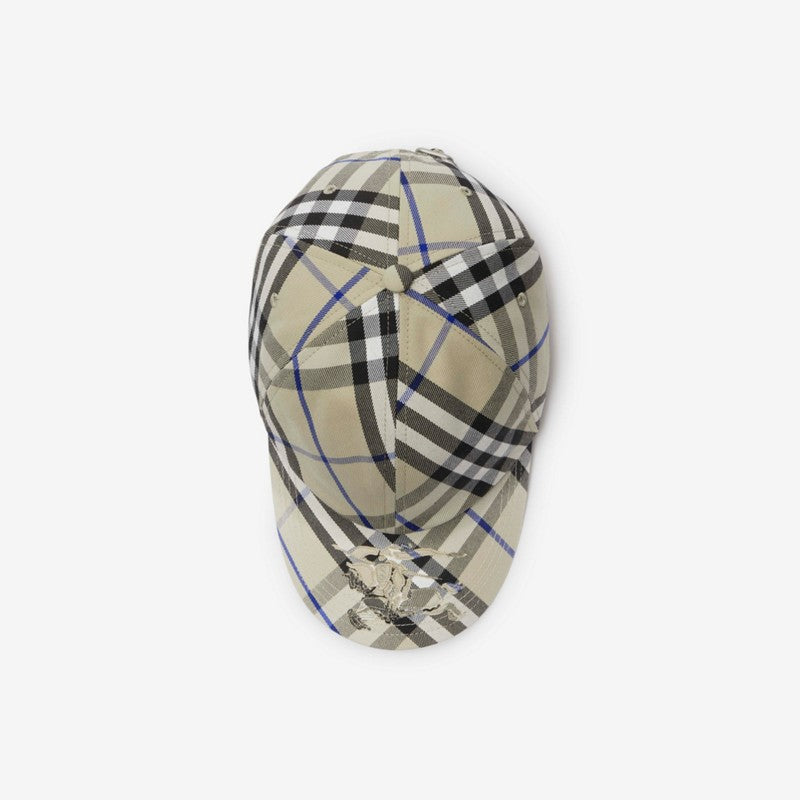 Pet Burberry in katoen mélangé Check EKD LICHEN