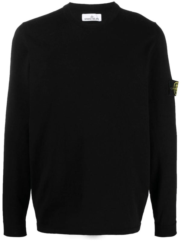 Stone Island Trui Ronde Hals Zwart