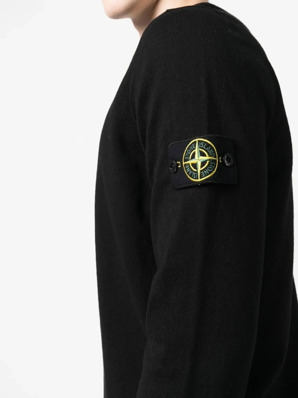 Stone Island Trui Ronde Hals Zwart