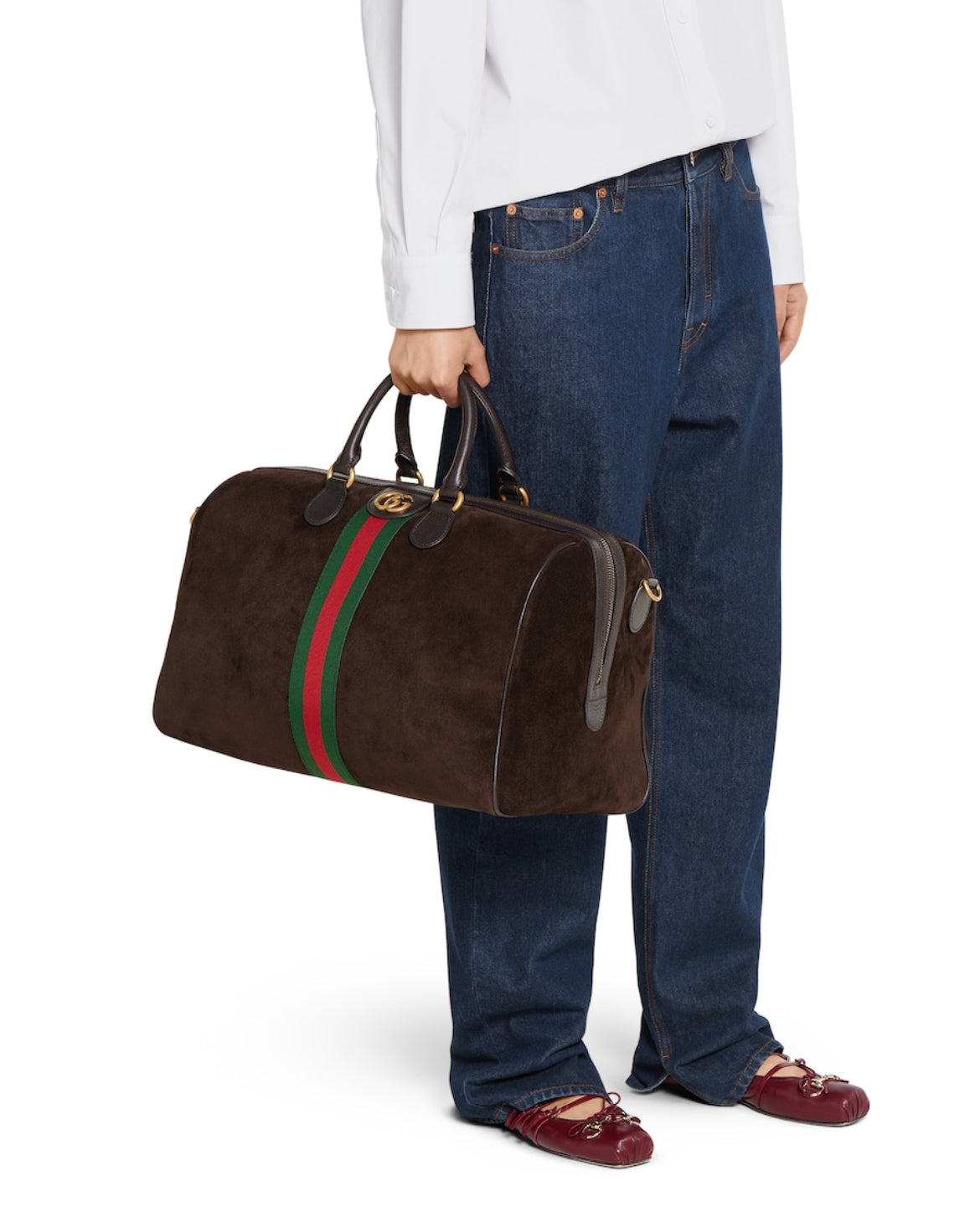 Tas van voyage Gucci Savoy formaat moyen