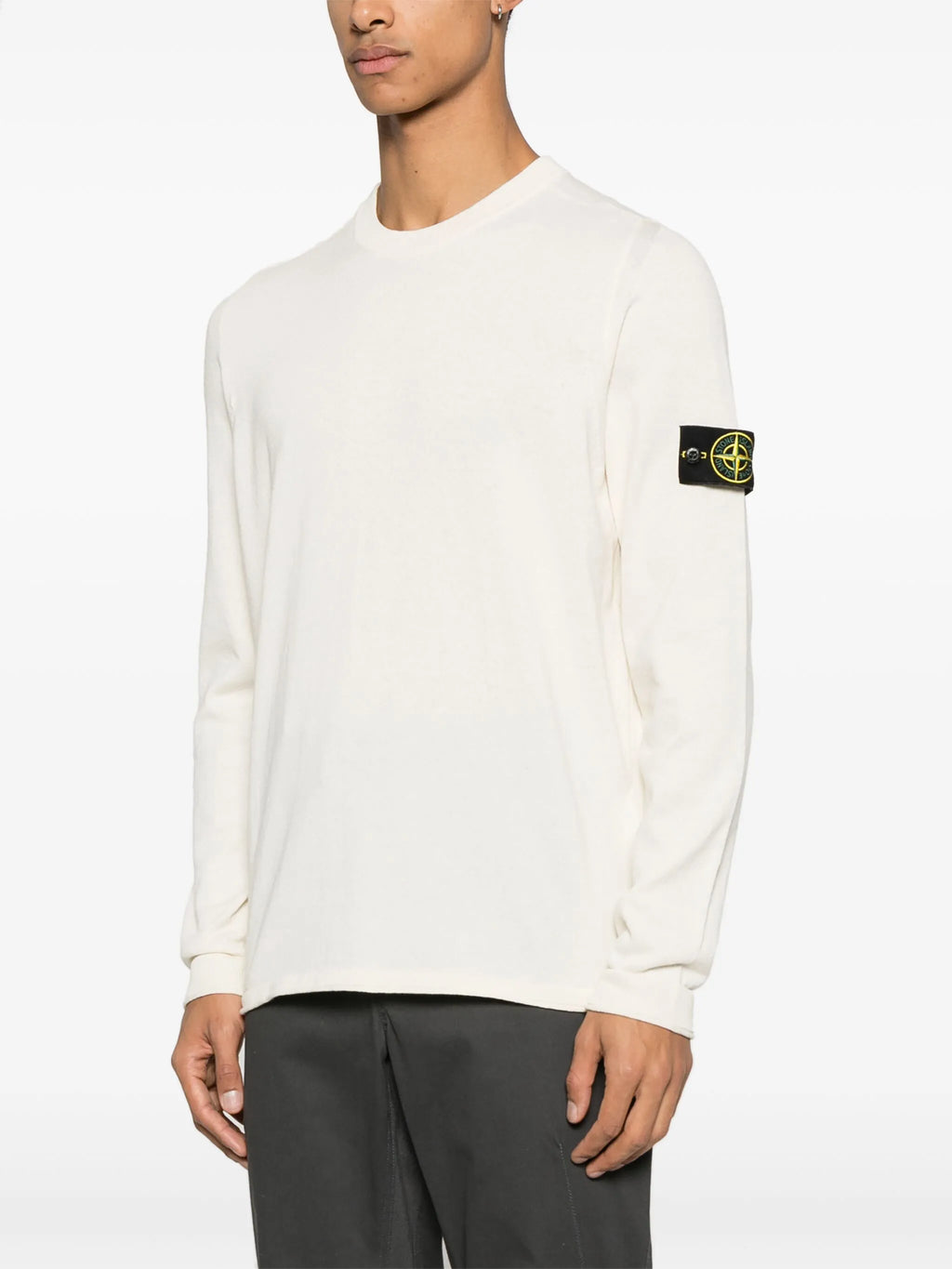 Stone Island Trui Ronde Hals Beige