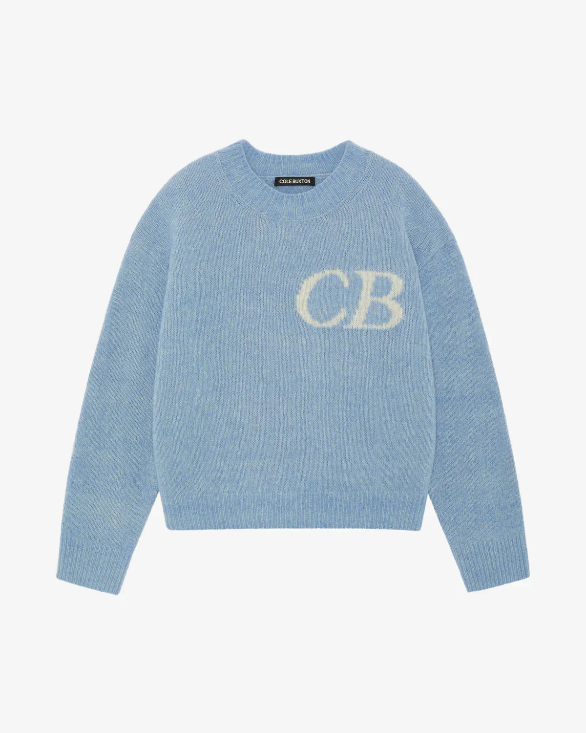 Trui CB Logo Knit Hemelsblauw