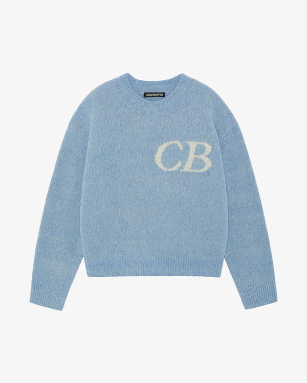 Trui CB Logo Knit Hemelsblauw