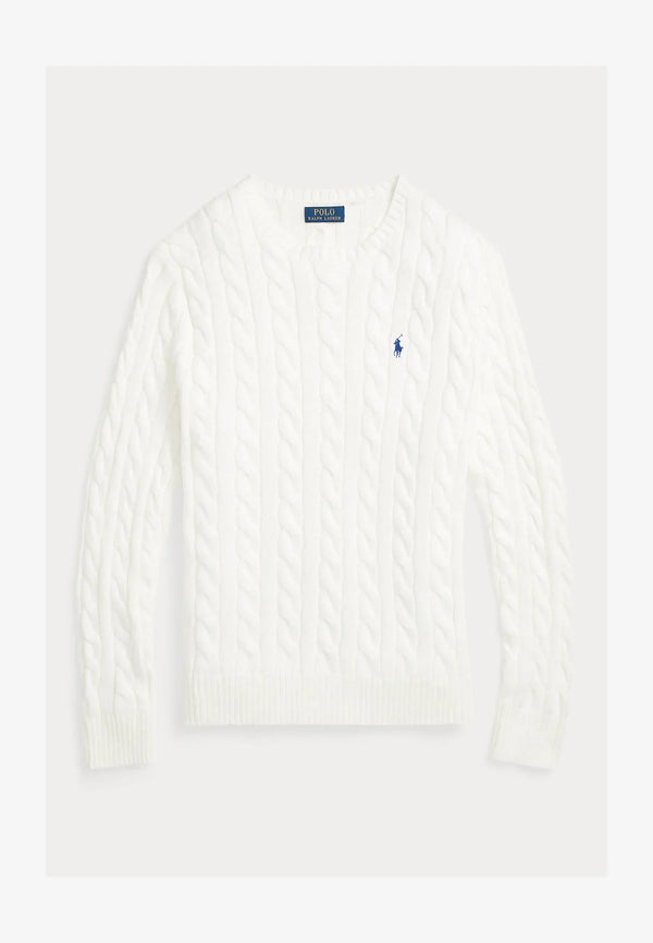 Trui Ralph Lauren In Wol Wit