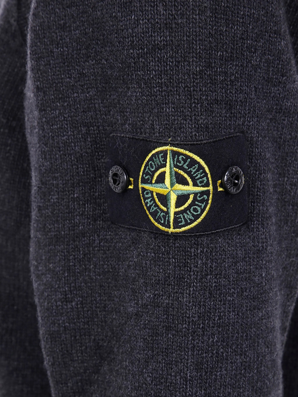 Stone Island Trui Ronde Hals Grijs Donker
