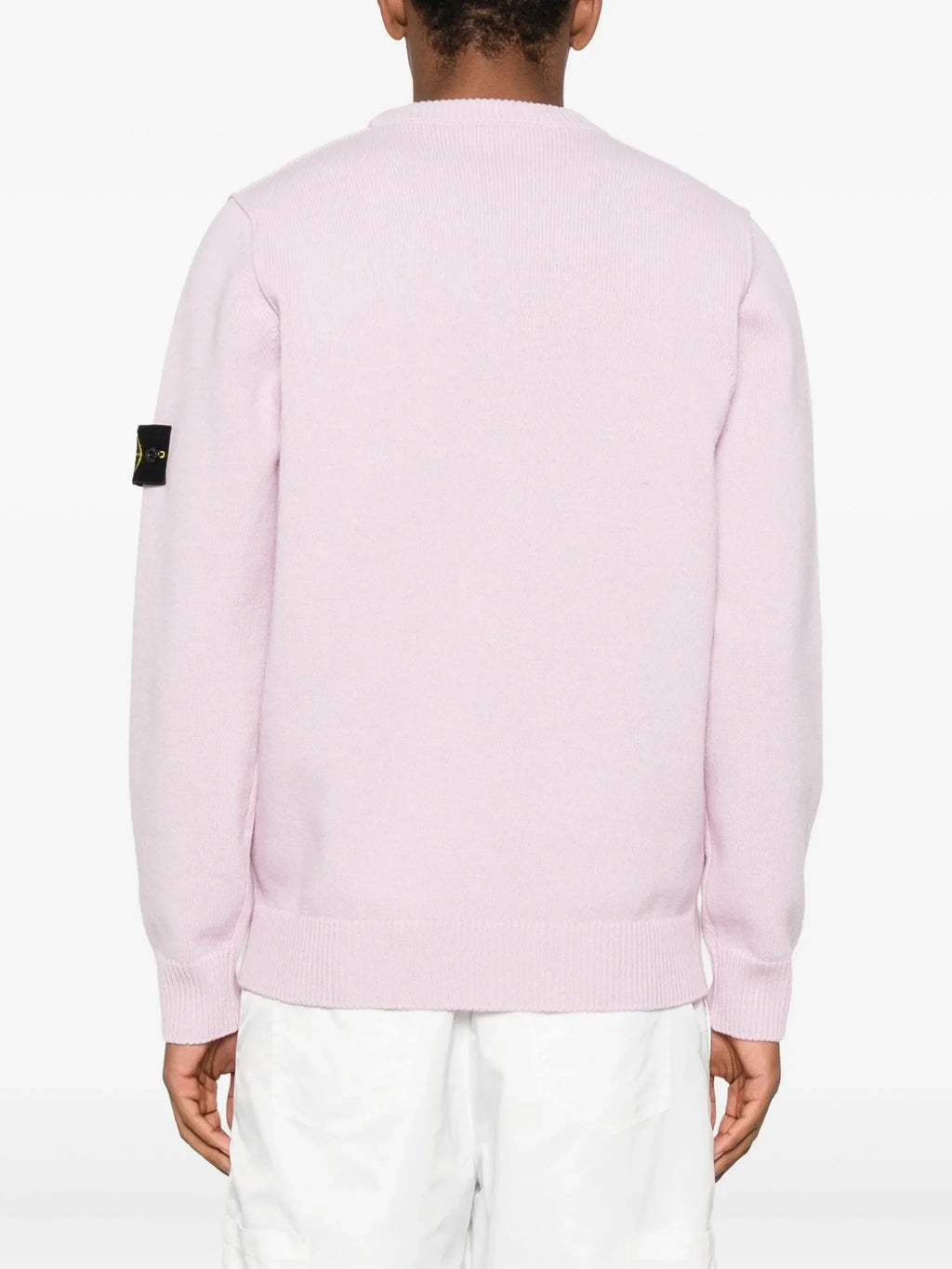 Stone Island Trui Ronde Hals Roze