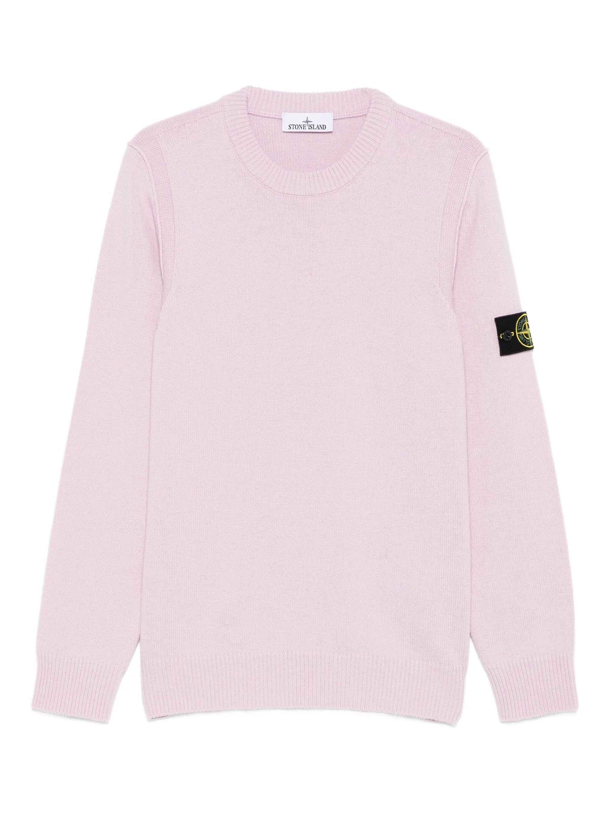 Stone Island Trui Ronde Hals Roze