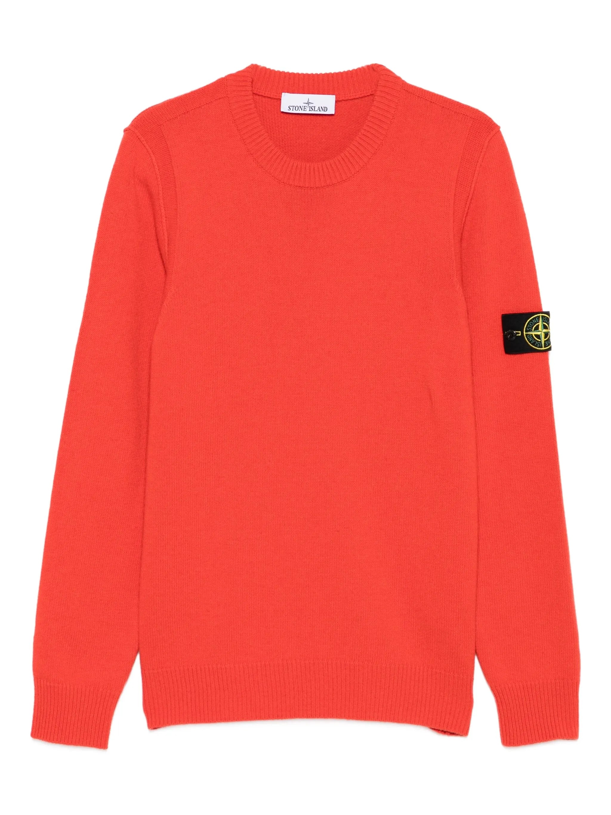 Stone Island Trui Ronde Hals Rood
