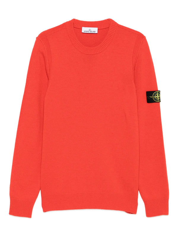 Stone Island Trui Ronde Hals Rood
