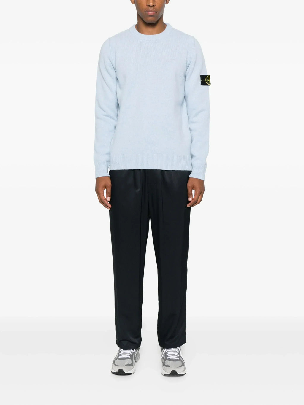 Stone Island Trui Ronde Hals Blauw