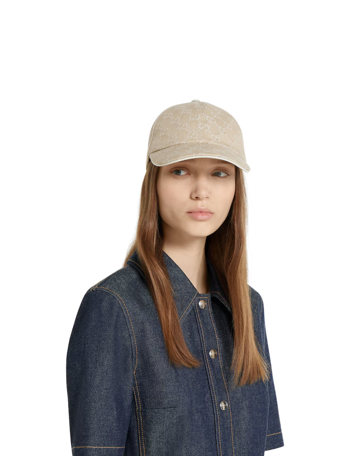 Pet in denim GG met detail Mors