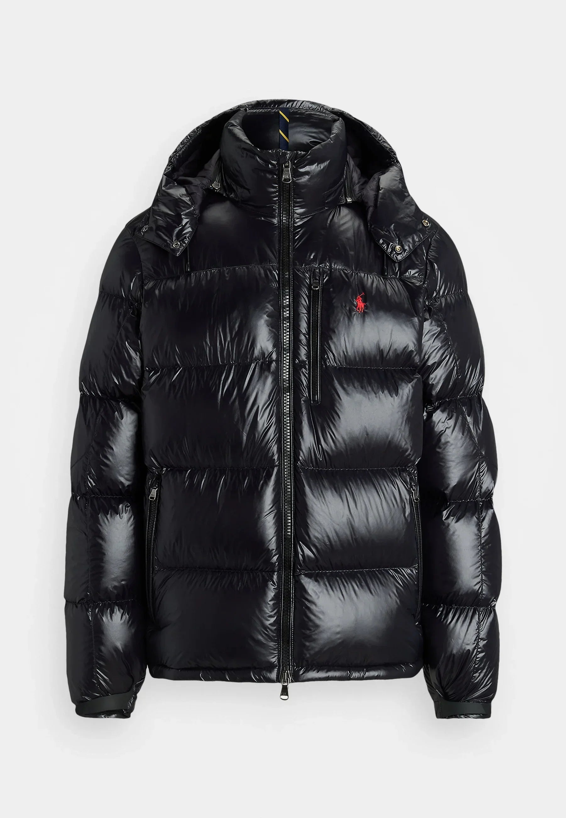 Donsjas Ralph Lauren Puffer Zwart Brillante