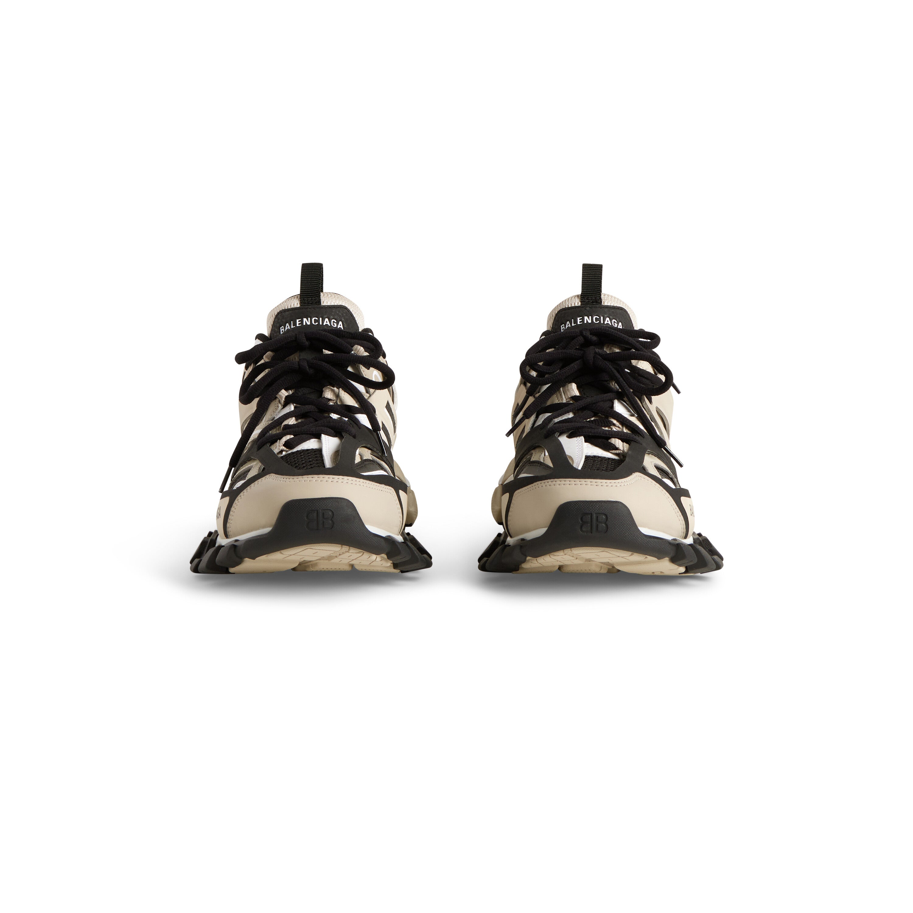 Balanciaga Track Beige En Zwart