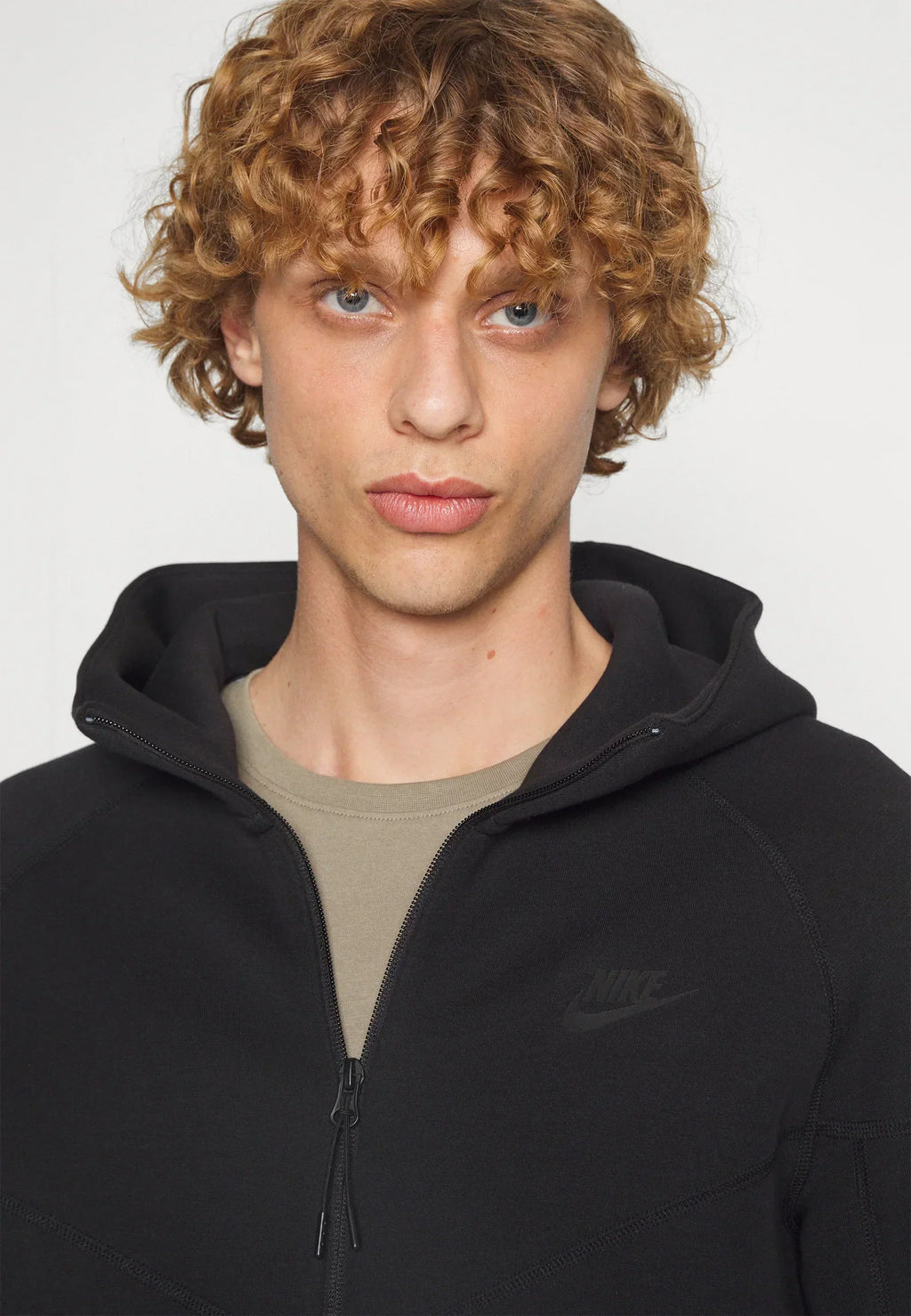 Nike Nouveau Tech Fleece Rits Zwart