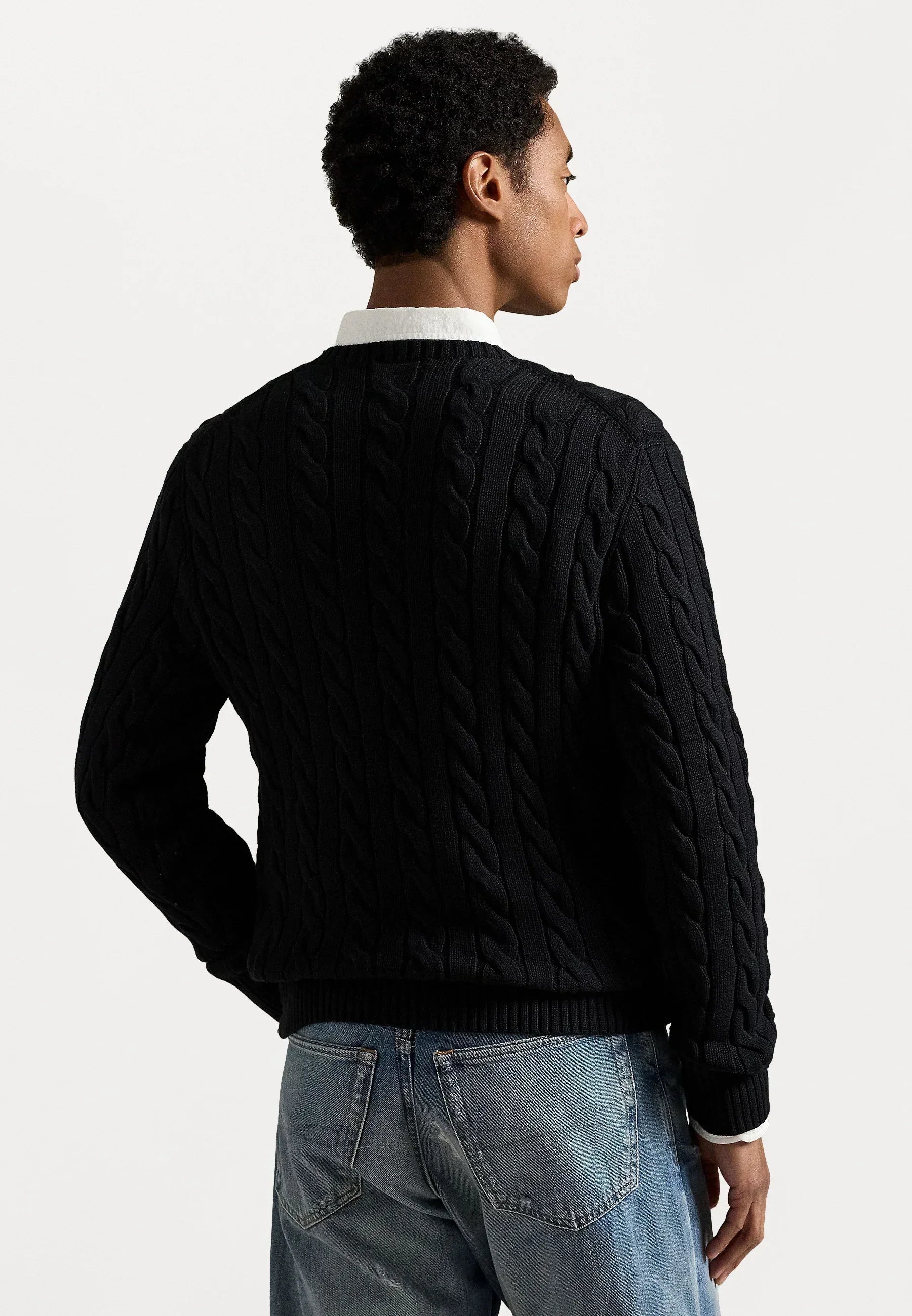 Trui Ralph Lauren In Wol Zwart