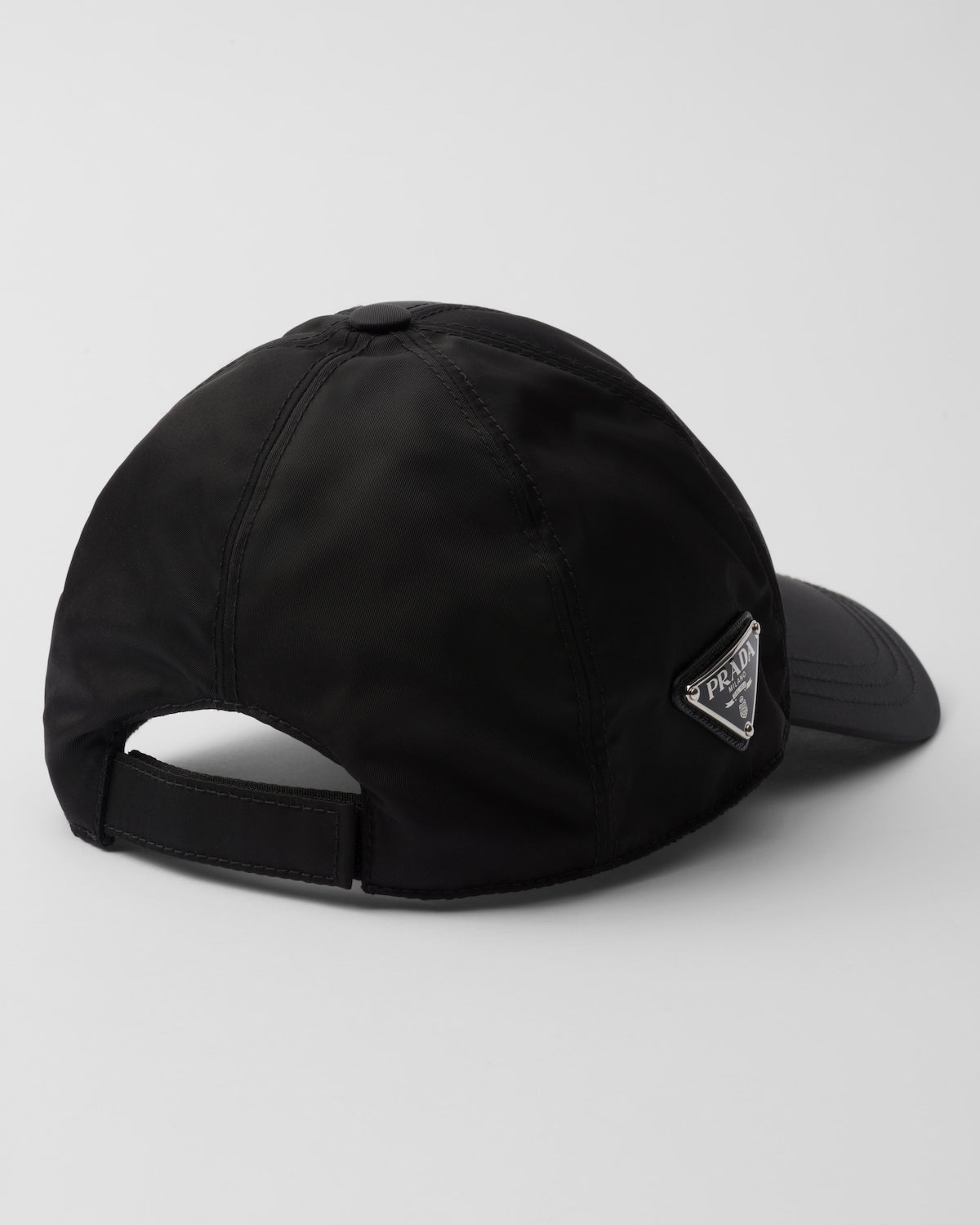 Pet van baseball in Re-Nylon Zwart