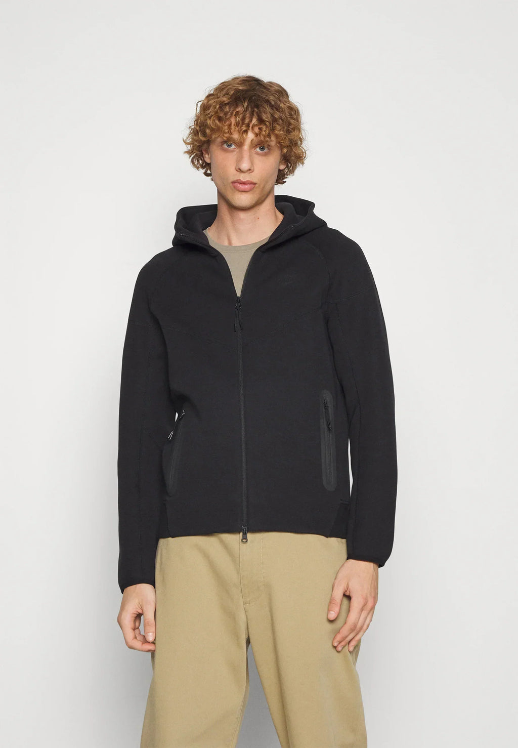 Nike Nouveau Tech Fleece Rits Zwart