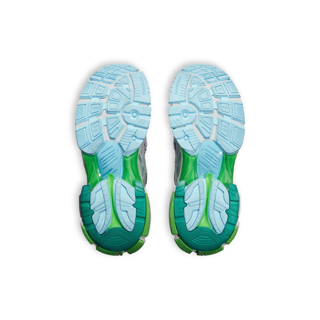 Balanciaga Runner Groen En Blauw