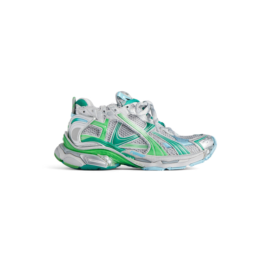 Balanciaga Runner Groen En Blauw