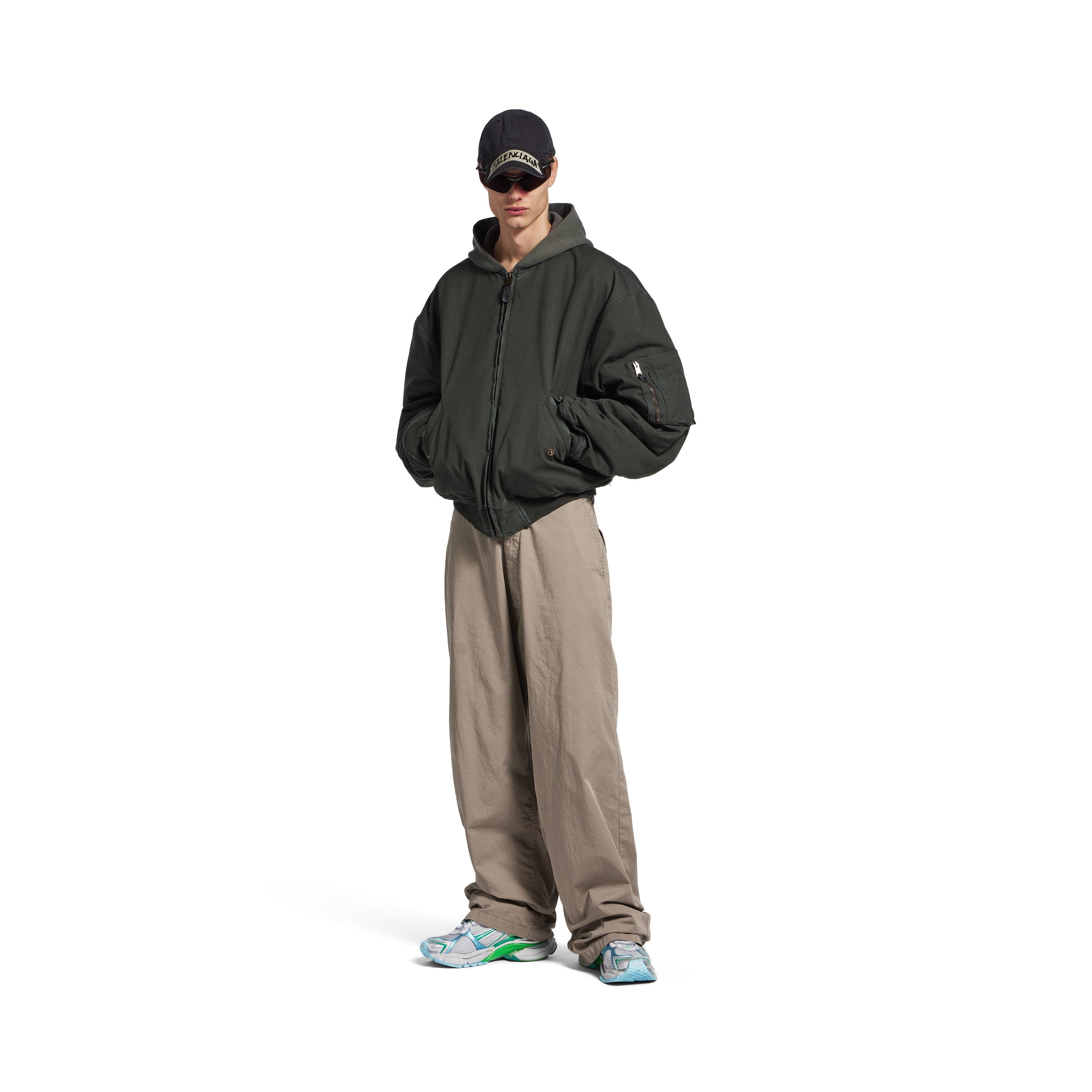 Balanciaga Runner Groen En Blauw