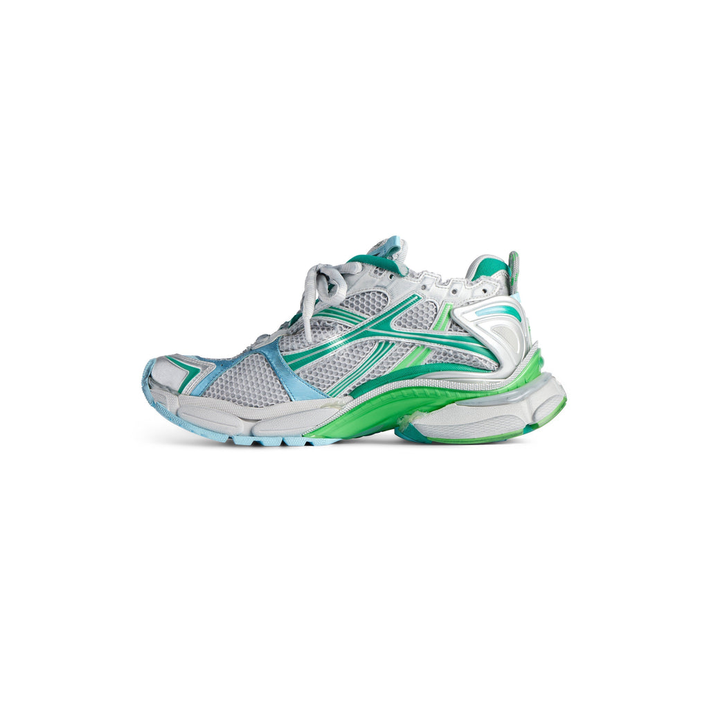 Balanciaga Runner Groen En Blauw