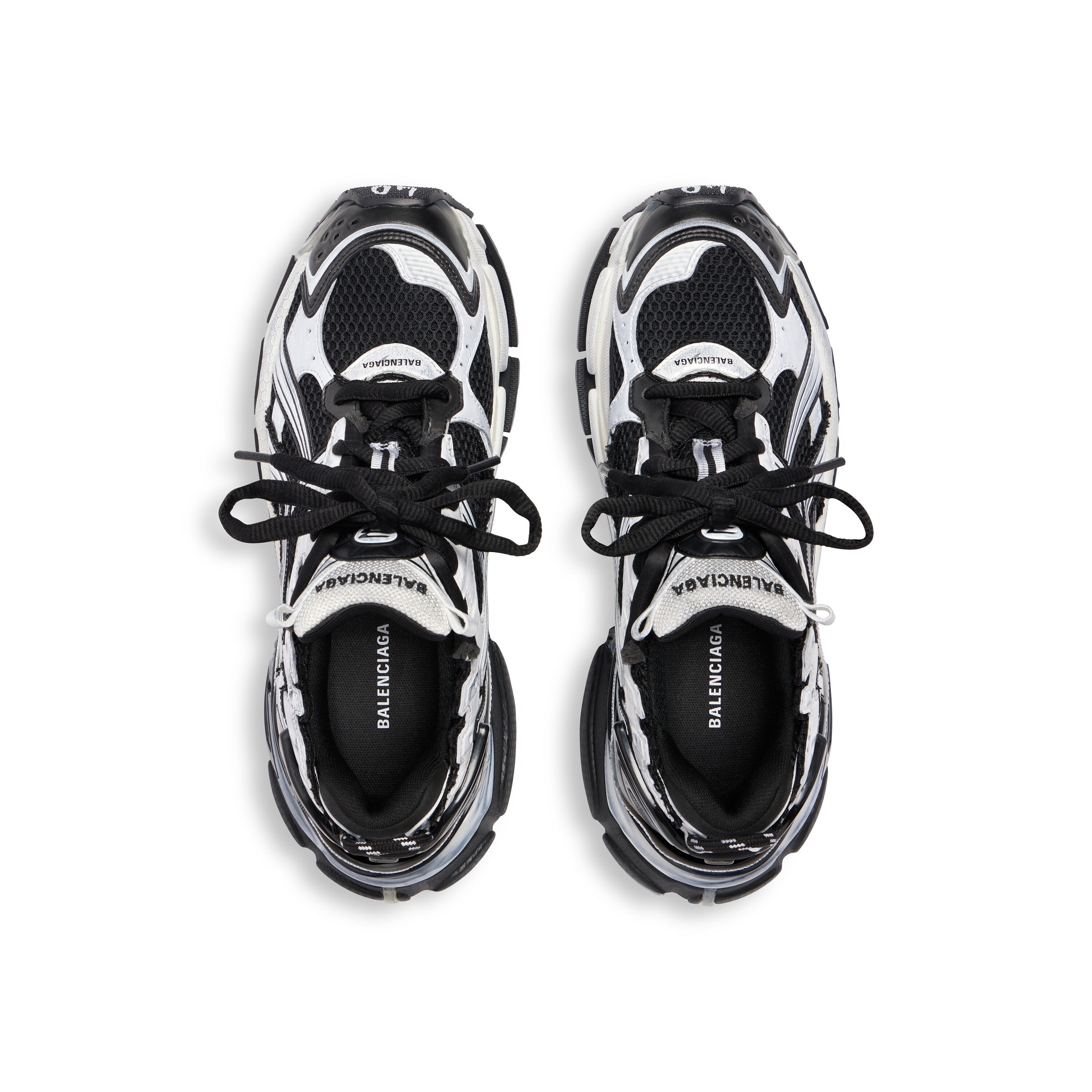 Balanciaga Runner Zwart En Wit