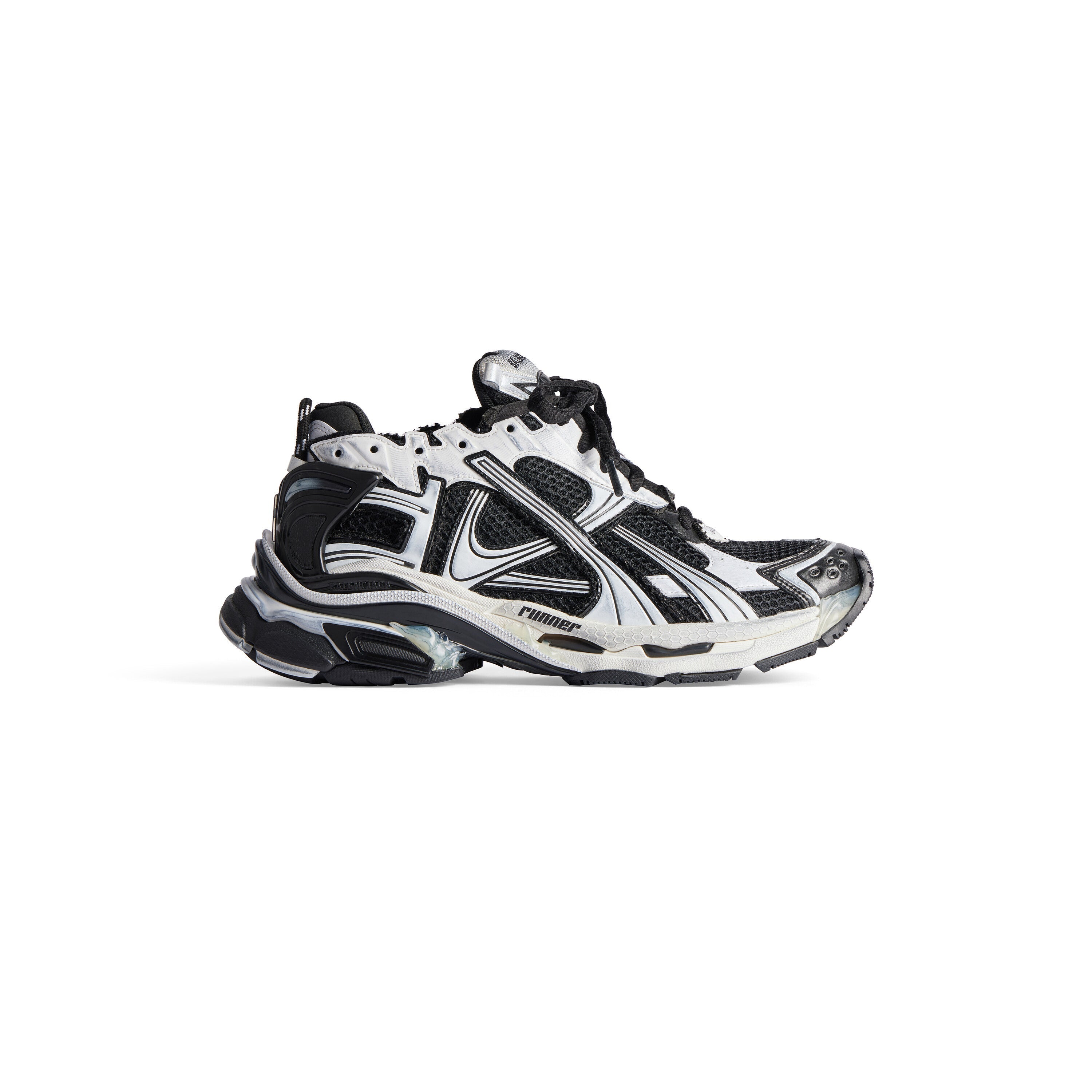 Balanciaga Runner Zwart En Wit