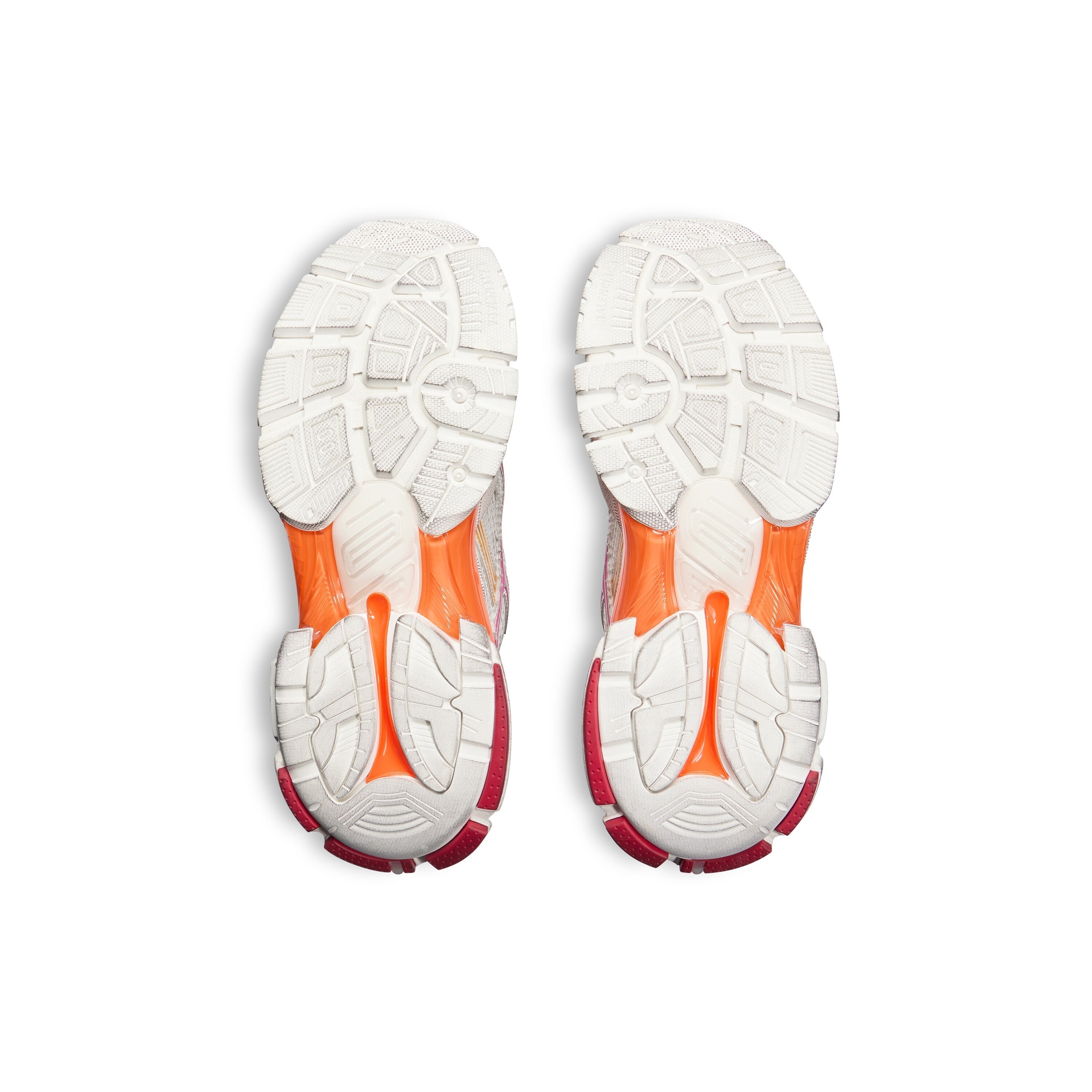 Balanciaga Runner Wit Oranje Roze En Rood