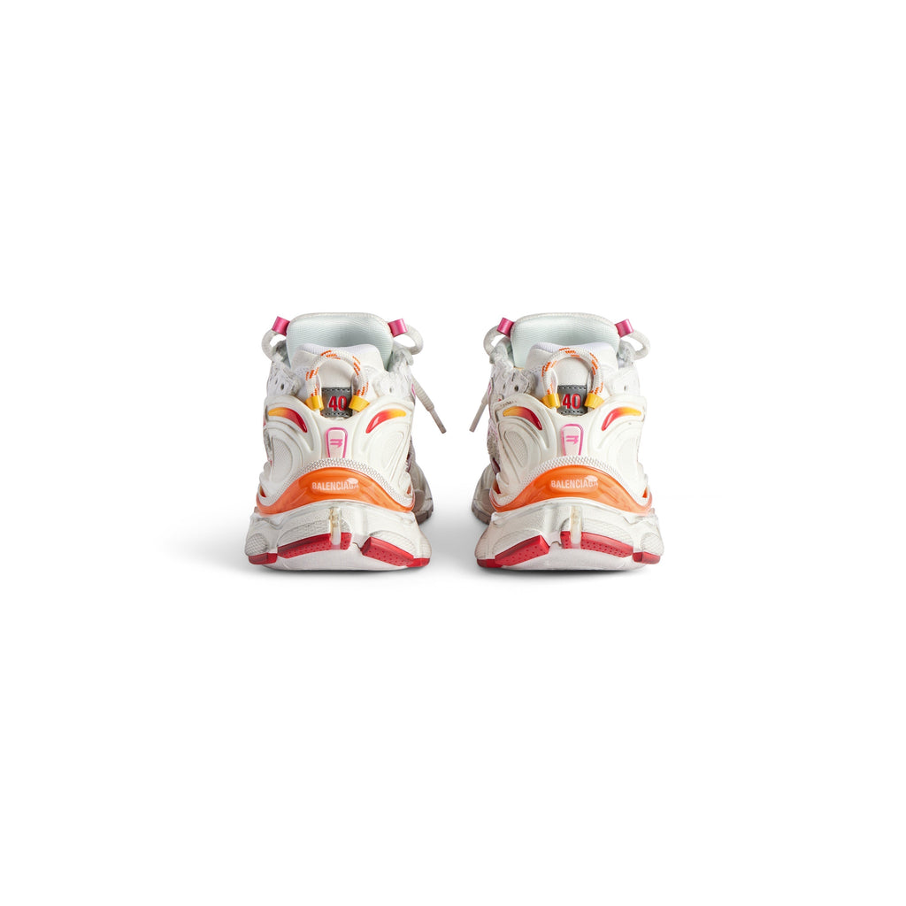 Balanciaga Runner Wit Oranje Roze En Rood