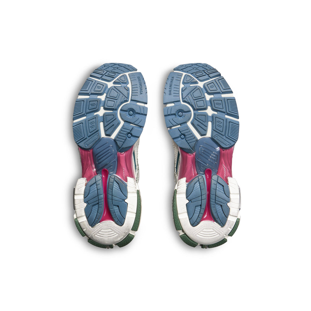 Balanciaga Runner Wit En Groen Donker