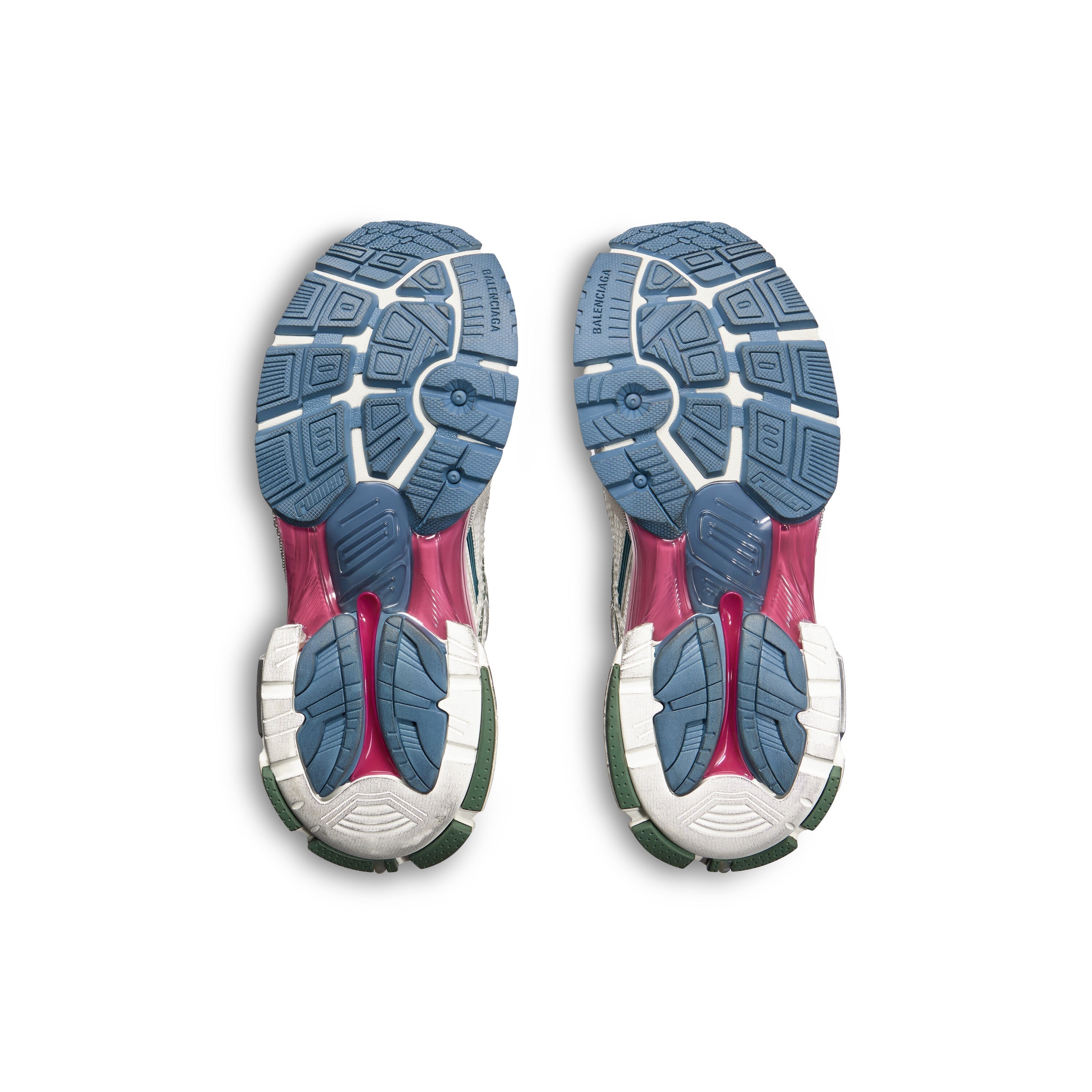 Balanciaga Runner Wit En Groen Donker