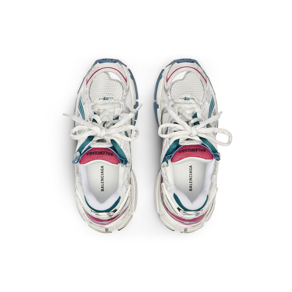 Balanciaga Runner Wit En Groen Donker