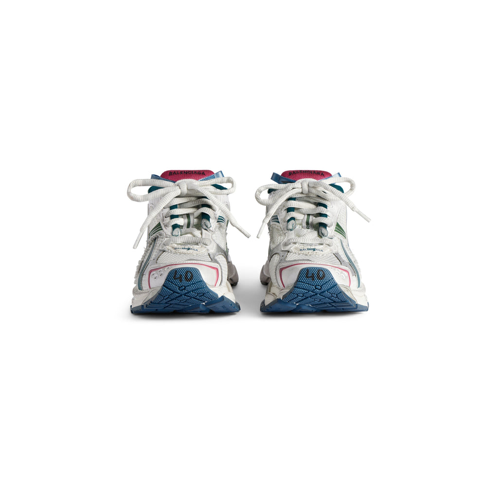 Balanciaga Runner Wit En Groen Donker