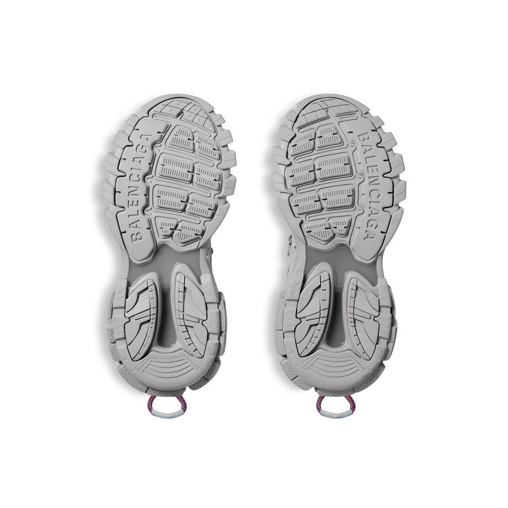 Balanciaga Track Grijs Met Veters Roze