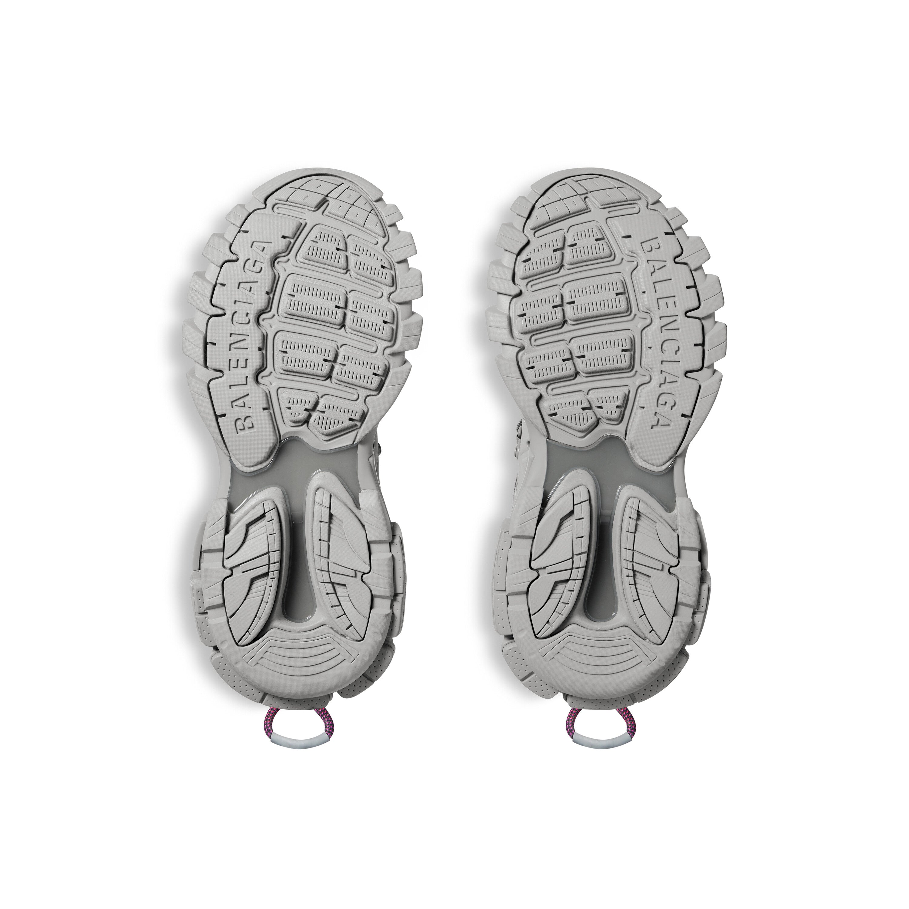 Balanciaga Track Grijs Met Veters Roze