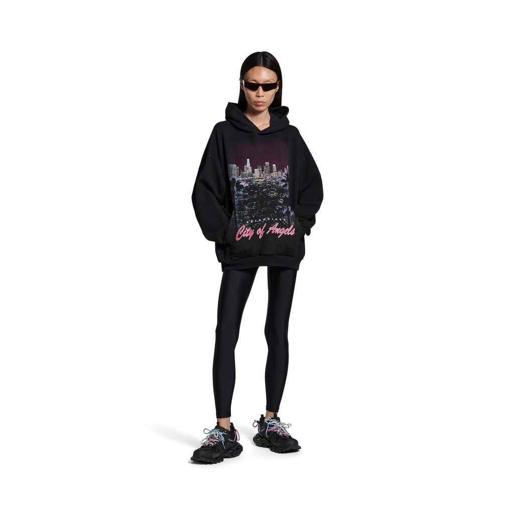 Balanciaga Track Zwart Met Veters Roze En Blauw