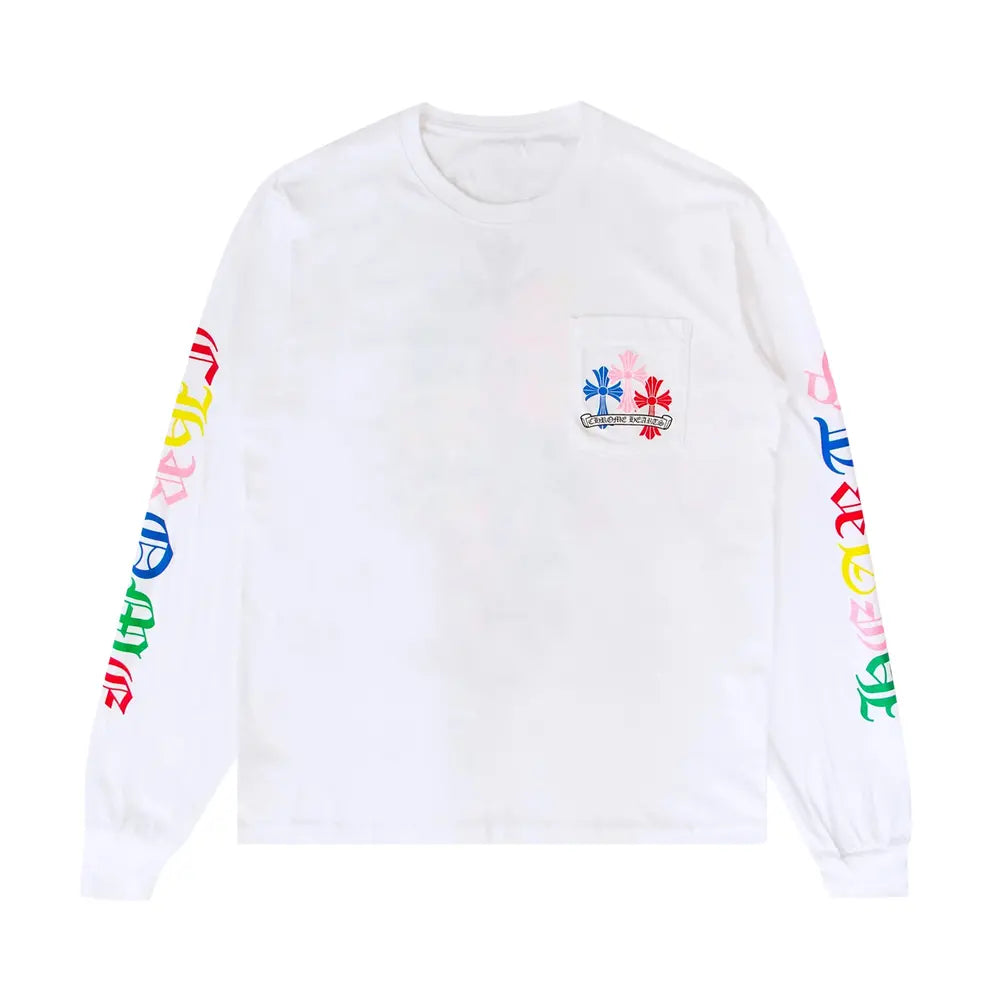 T-Shirt Manche Longue Chrome Heart Multicolor