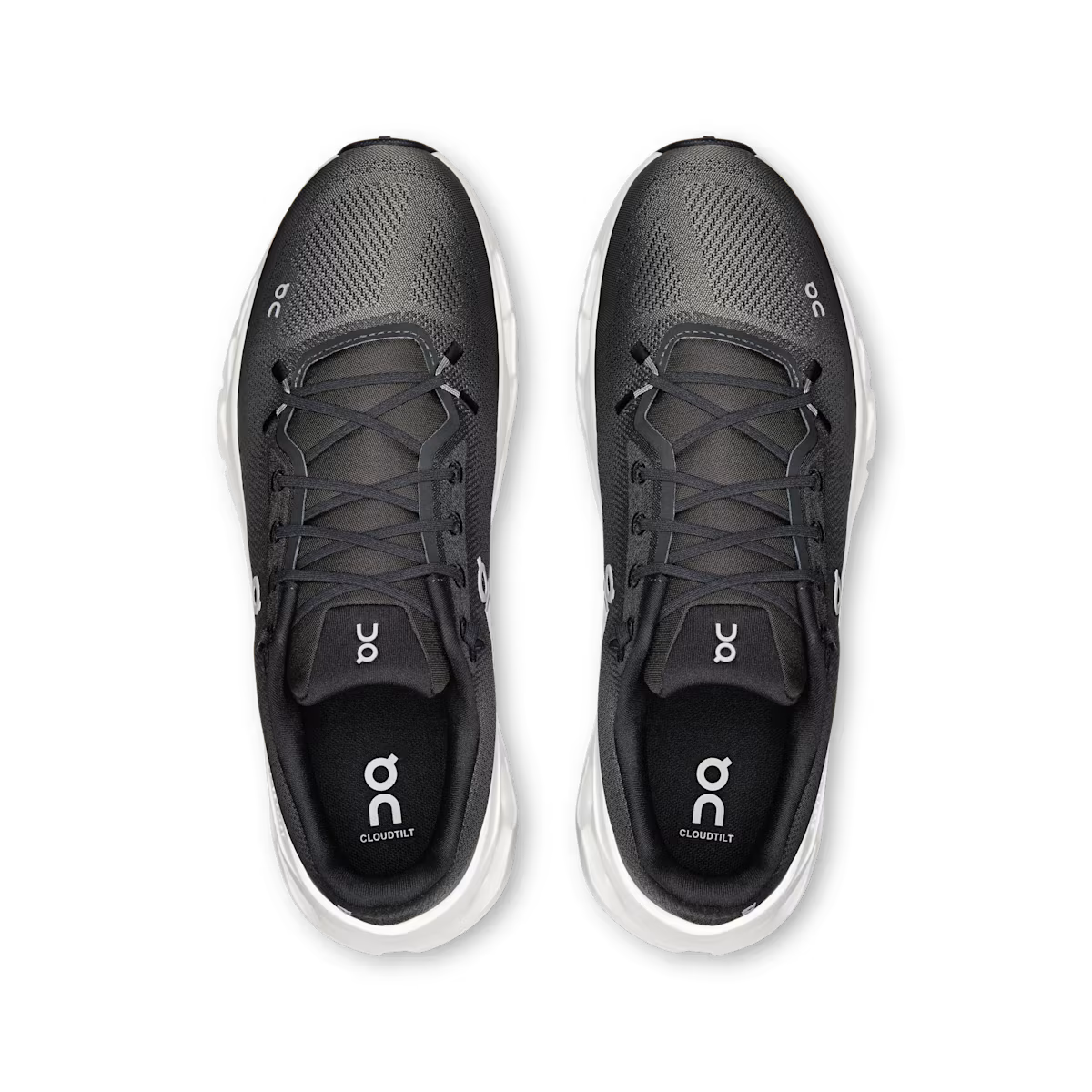 ON Cloud sneaker in grijs en wit