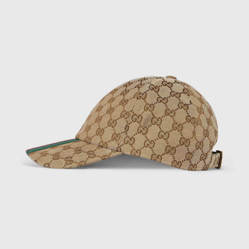 Baseballpet IN CANVAS GG D'ORIGINE Beige