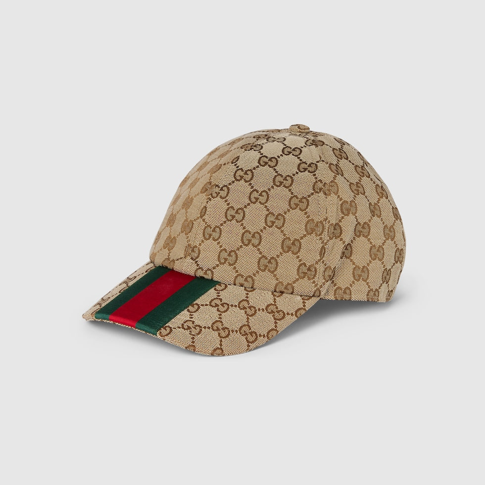 Baseballpet IN CANVAS GG D'ORIGINE Beige