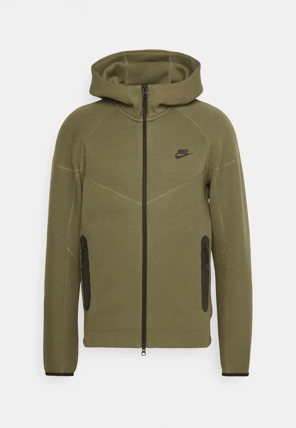 Nike Nouveau Tech Fleece Rits Groen Kaki