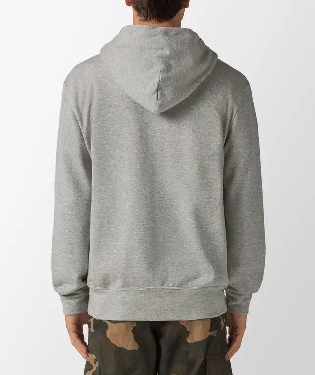 Sweater rits CDG Met Capuchon Grijs