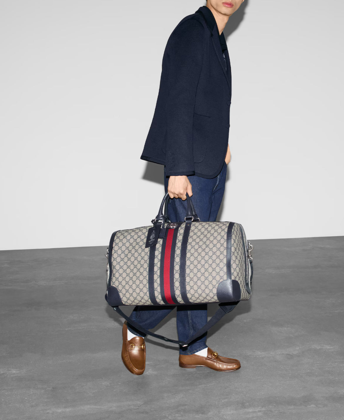 Tas van voyage Gucci Savoy groot formaat