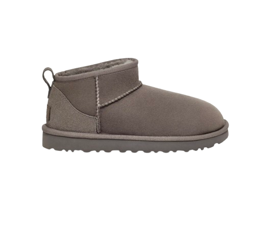 UGG Dames Botte Klassiek Ultra Mini Grijs
