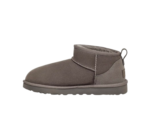 UGG Dames Botte Klassiek Ultra Mini Grijs