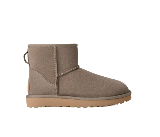 Dames Botte Klassiek Mini II Grijs Galet