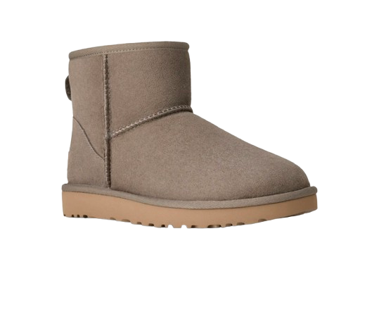Dames Botte Klassiek Mini II Grijs Galet