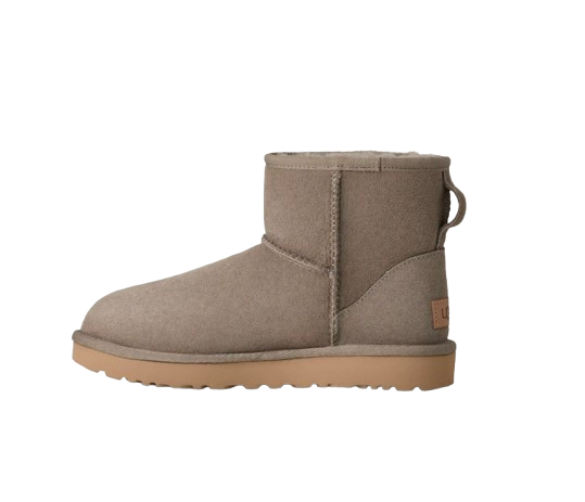 Dames Botte Klassiek Mini II Grijs Galet