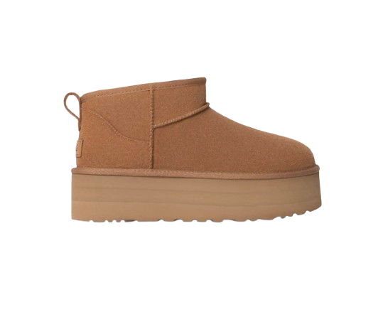 UGG Botte Klassiek Ultra Mini met plateforme  Bruin