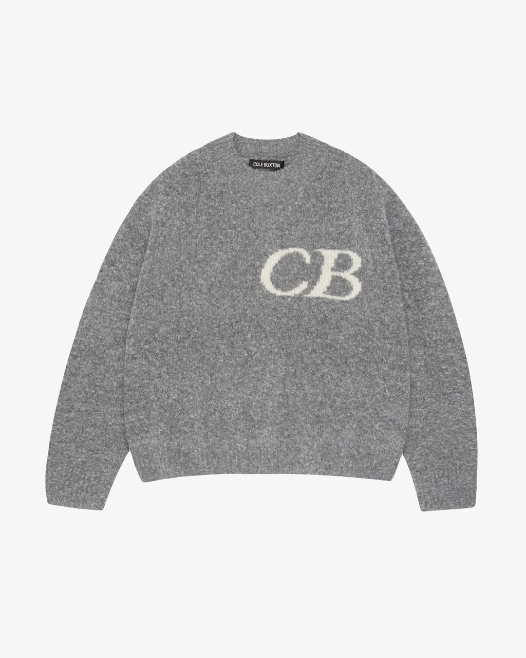 Trui CB Logo Knit Grijs